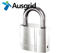 Abloy Protec Utility Padlock 25mm Shackle + 2 Keys - Ausgrid Only (330N)